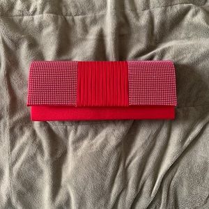 Red Clutch Purse by Bijoux Terner